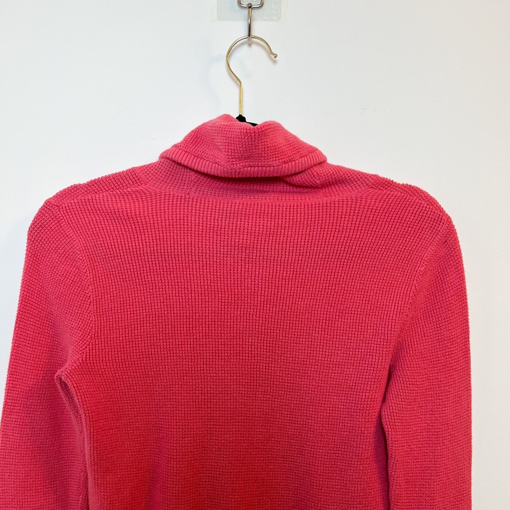 Lauren Ralph Lauren Pink Cowl Neck Knit Sweater Women's Size Small - Picture 4 of 8